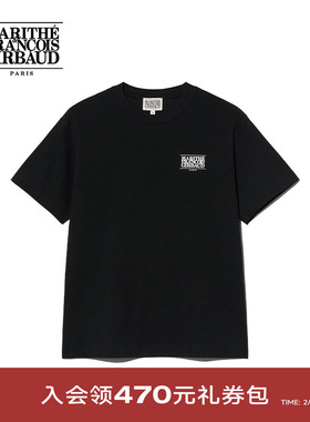 MARITHE经典LOGO短袖T恤 潮流男女同款情侣圆领上衣 2025年夏韩系