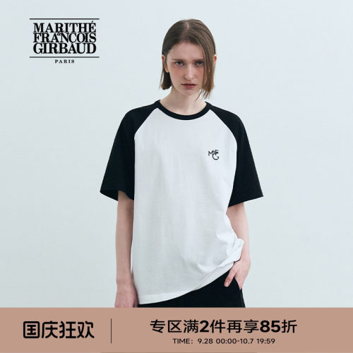 MARITHEM+FGLOGO插肩T恤