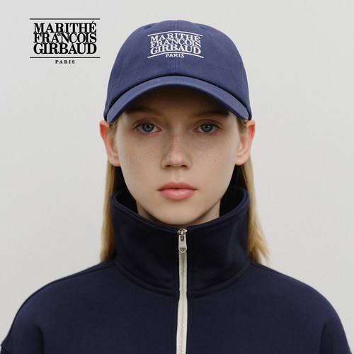 MARITHE经典小LOGO鸭舌帽