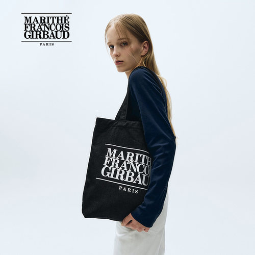 MARITHE经典LOGO环保帆布包