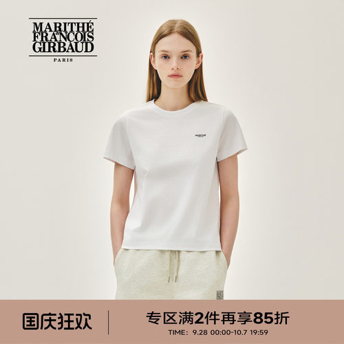 MARITHE女士小LOGOT恤