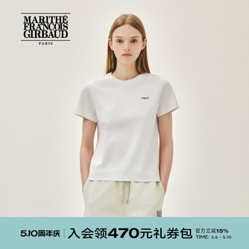 MARITHE女士小LOGOT恤