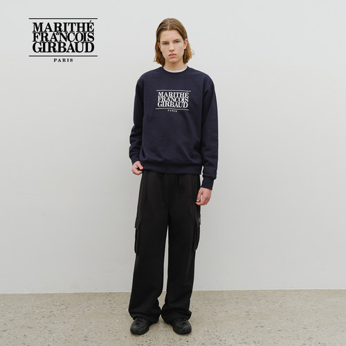 MARITHE经典LOGO男女同款卫衣