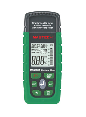 MASTECH/华仪MS6900A材料水分测试仪 便携式数字湿度计