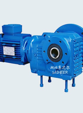 赛尼尔 四大系列模块化减速机 KAB37/KAB47立式锥齿轮减速机