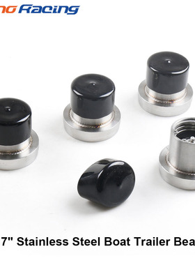 2.717英寸不锈钢船用拖车轮毂轴承带保护套 4只装拖车轴承注油器