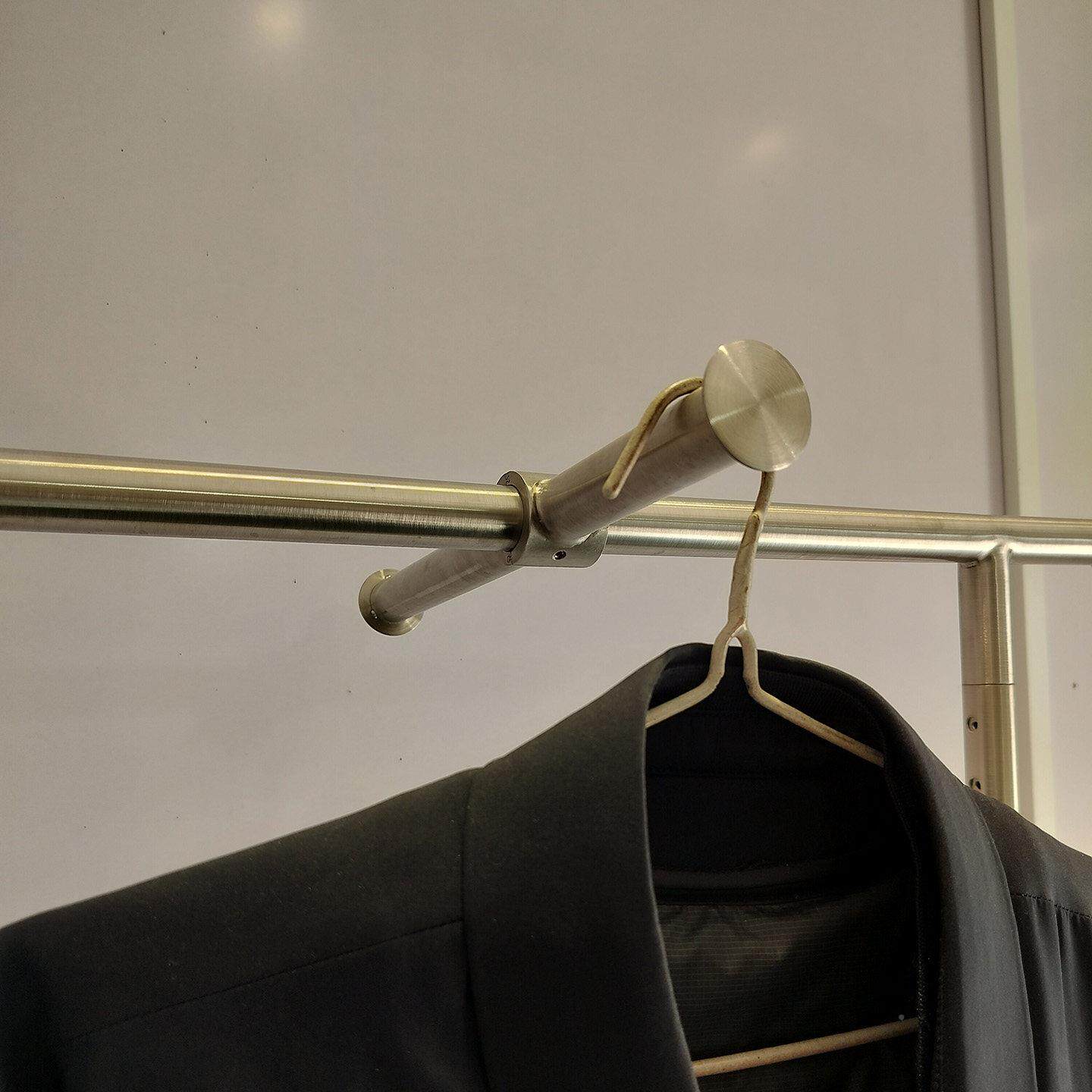 服装道具展示架加装正挂加活动正杆挂配件点挂钩厚挂象鼻挂通