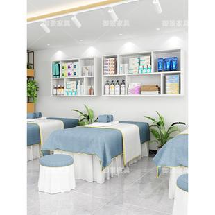 美容院容店美美发店墙上置物产架JXN理店毛巾收纳柜发品展示架吊