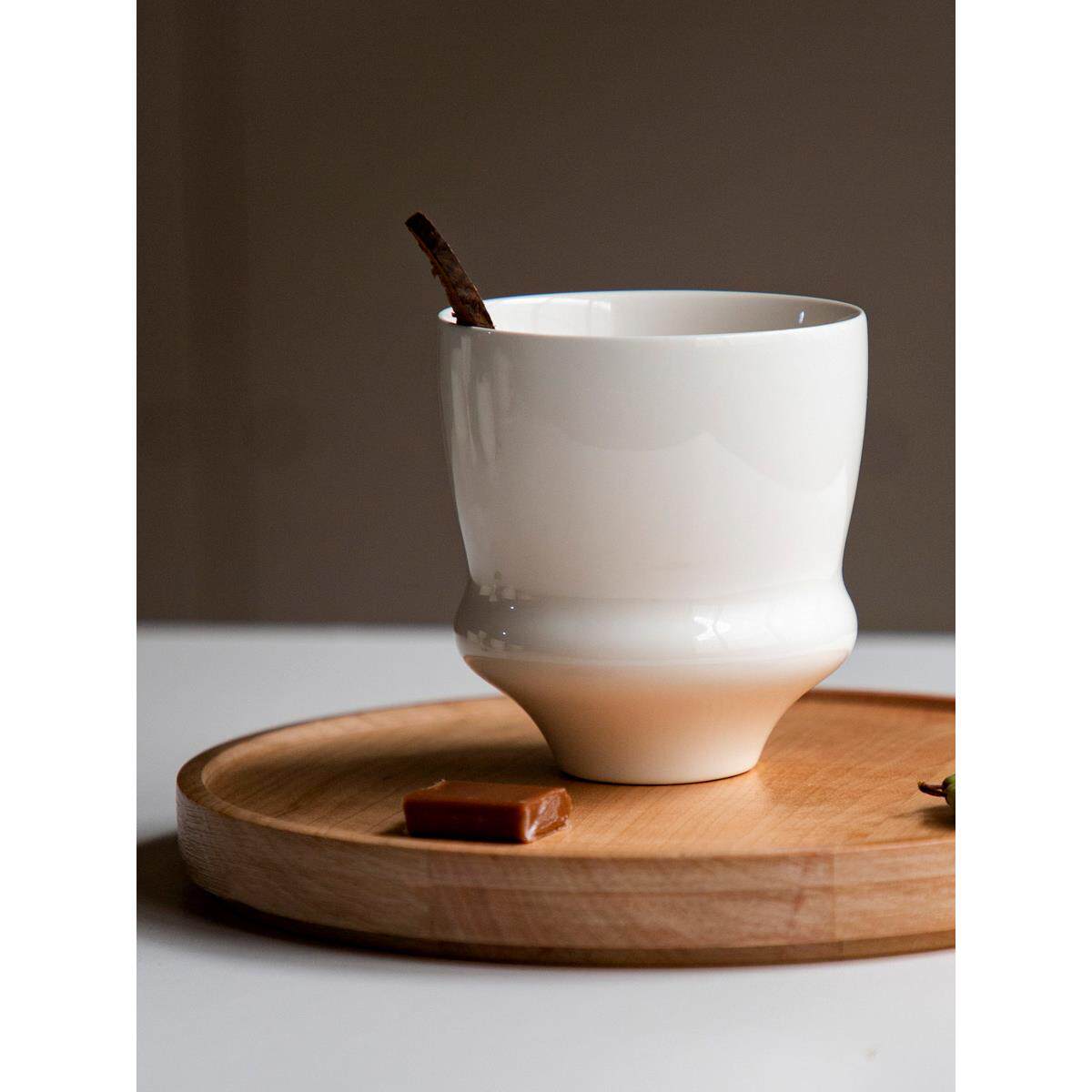 三宅家居用品斯堪的纳维亚陶瓷咖啡杯脏手杯大容量手杯拉花艺术杯