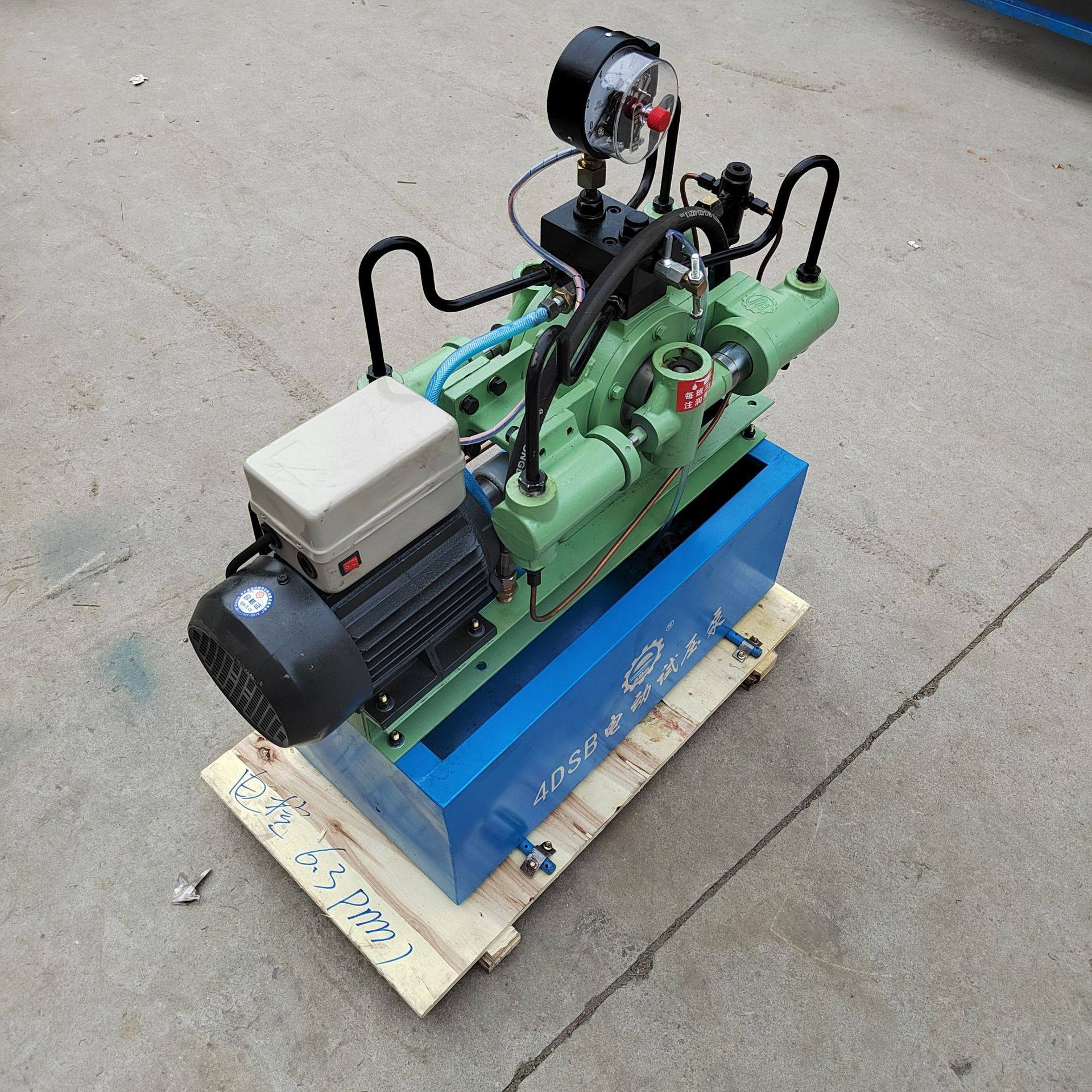 4DSY-40/4DSB-40Mpa电动试压泵 管道试压泵压力测试泵400公斤