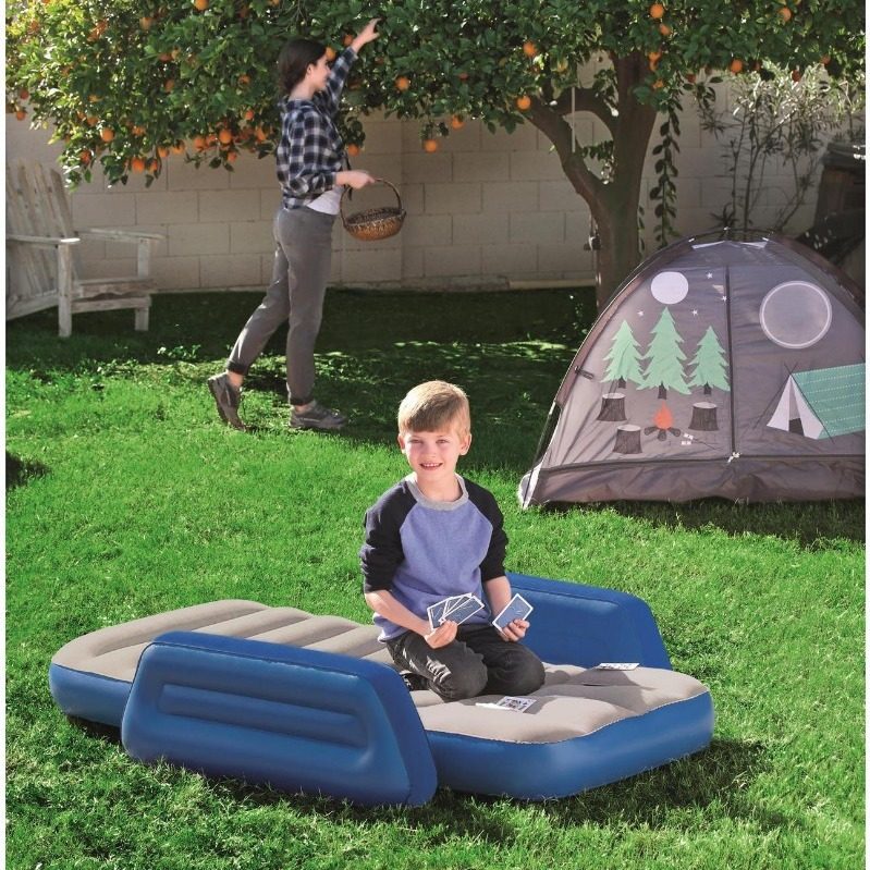 Bestway67602儿童户外充气床垫便携式野营植绒充气床垫围栏扶手,模玩/动漫/周边/娃圈三坑/桌游,文化/体育周边,淘宝优惠券,粉丝福利购,淘宝优惠卷