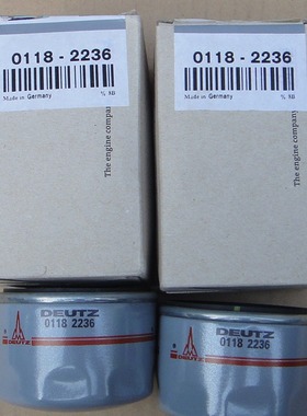 道依茨发电机配件，DEUTZ机油滤芯01182236，01182256，01183574