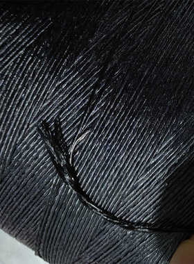 黑色凯夫拉包钢丝线 自产自销 价低质优 黑色芳纶防火线 内包钢丝