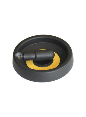 兆晟100302尼龙实心手轮塑料满辐手轮圆轮缘机床车床手轮厂家