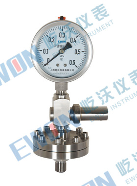 隔膜压力表 配过压保护器 YTF-100H/GLZ/ML 100mm\304\M20*1.5