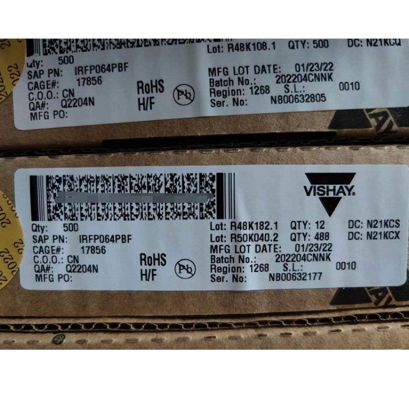 IRFP064PBF N沟道场效应管 60V 70A TO-247AC 十年芯途  以信为本