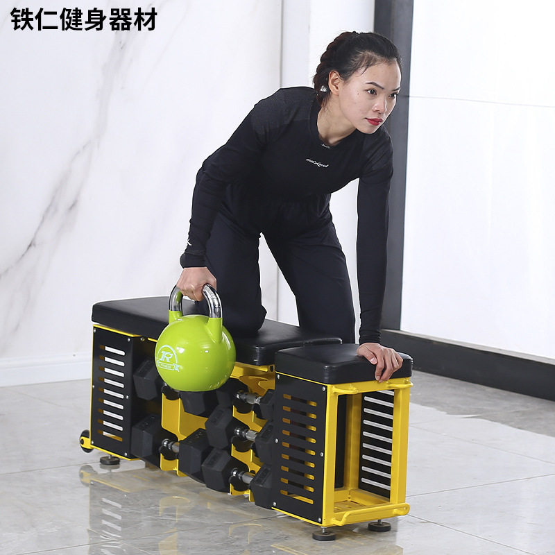 哑铃凳健身器材收纳商用小工具储藏哑铃架飞鸟训练平板卧推椅子