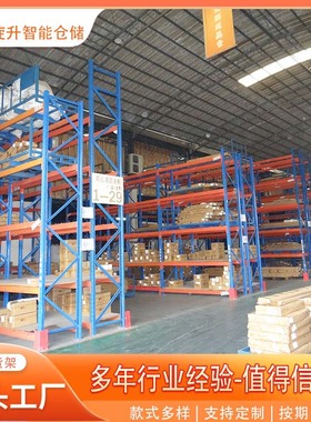 重型仓储仓库横梁式托盘货架多功能托盘工厂高位工业五金承重货架