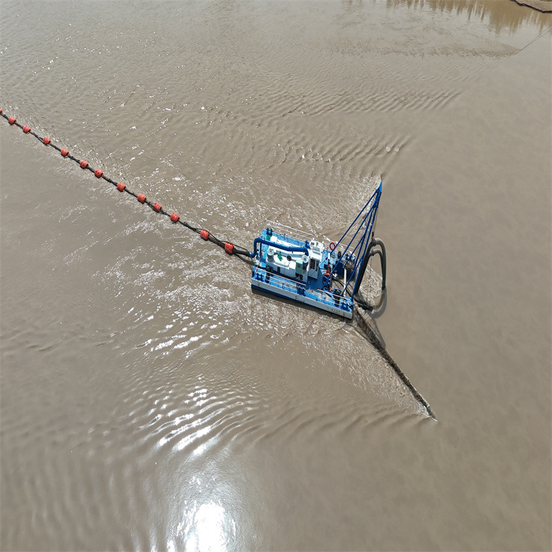 电动射吸式抽沙船 沿海城市抽泥抽沙 填海造地小型射吸式抽沙船
