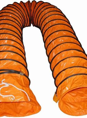 地下工程通风排气伸缩通风软管 隧道矿用船用阻燃防静电PVC风管