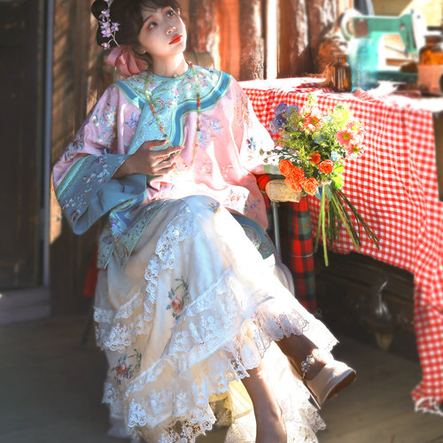 醒春集国风重工满绣汉洋折衷清汉