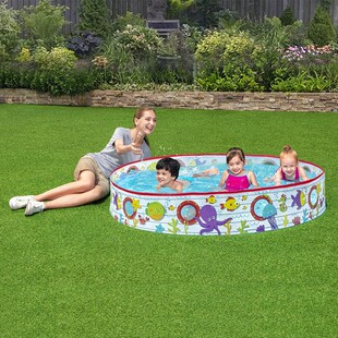 Bestway55029硬胶戏水池养鱼池钓鱼池浴池养睡莲池免充气