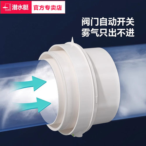 潜水艇110/75PVC管道止逆阀