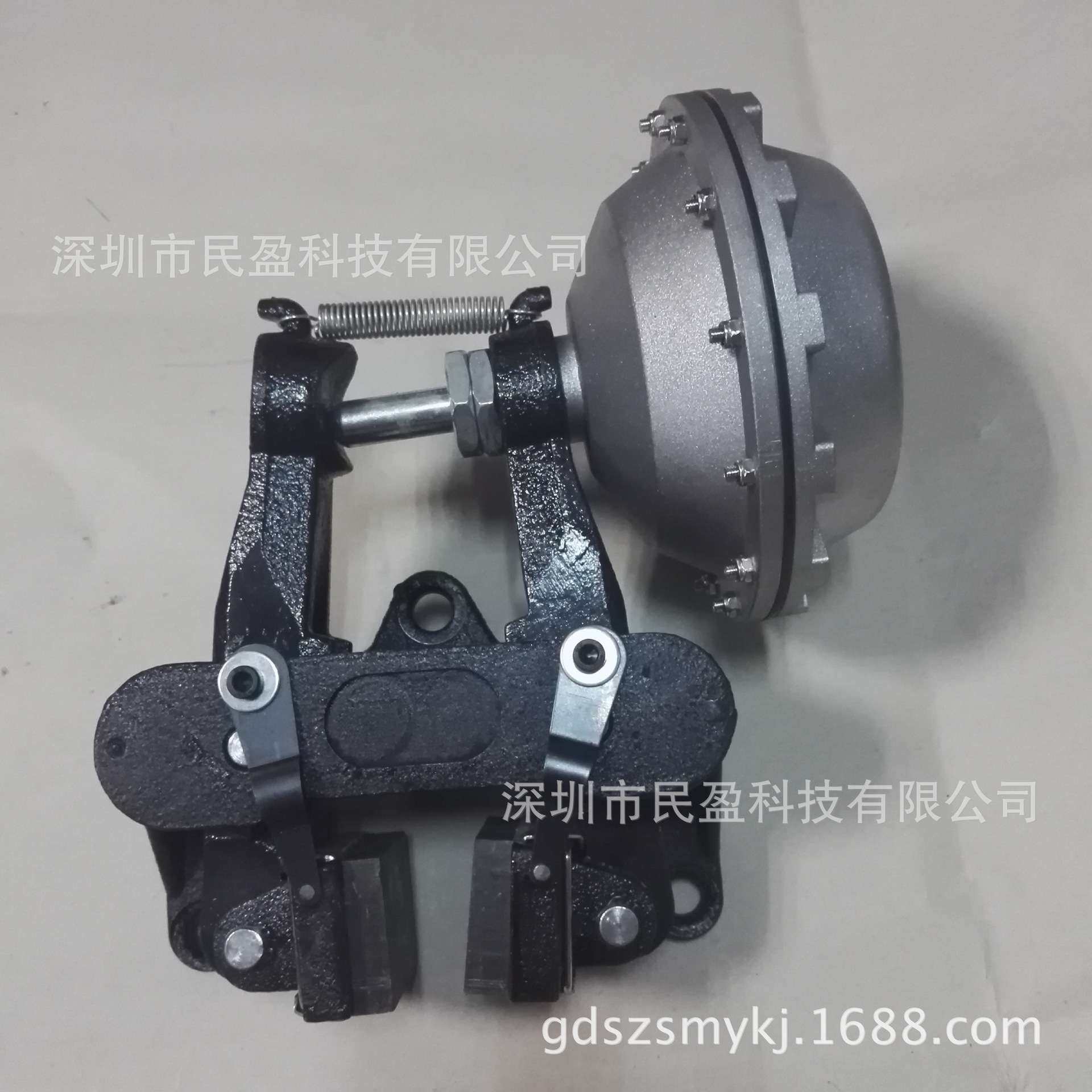 空压碟式刹车器气压刹车气压离合器DBH卧式制动器耐久刹车片