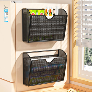 墙面收纳免打孔墙上书架壁挂式挂墙整理架神器床头宿舍好物挂篮