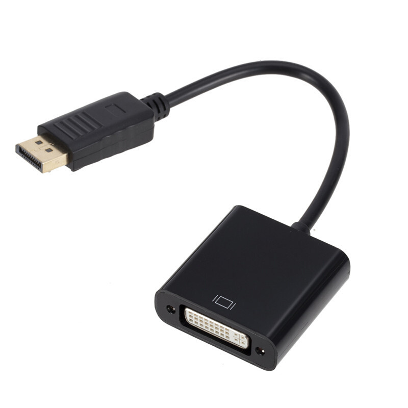 大DP转DVI转接线 displayport to dvi高清线 1080P电脑转接显示器