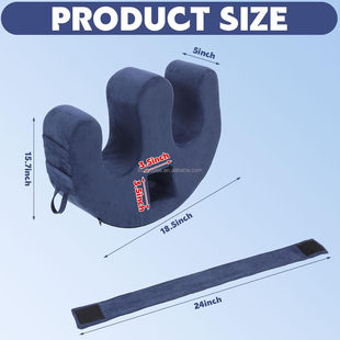 高密度海绵楔形枕A13辅助病人翻转枕头可拆洗布套助老人翻转垫子