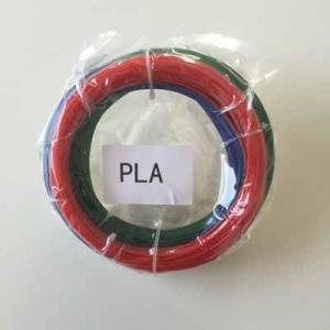 1.75 毫米PLA 3D打印笔灯丝 直径 1.75 毫米和五种颜色/ 10 米。