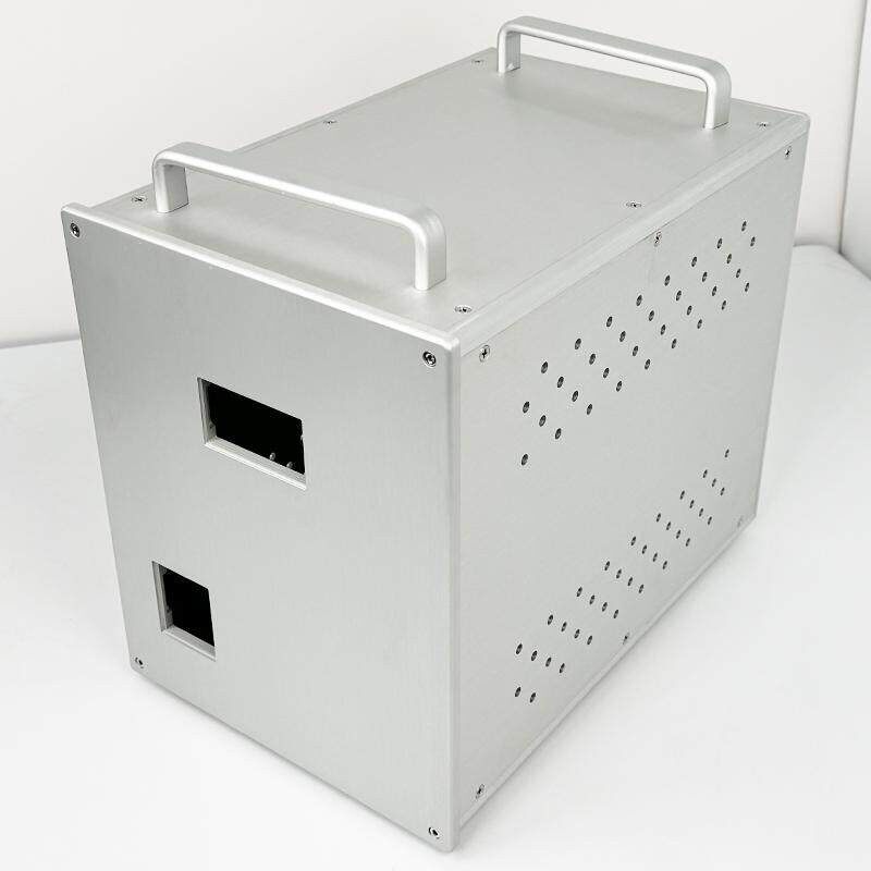 370发烧级隔离牛变压器主机壳 全铝电源外壳 多用途滤波器机壳 功