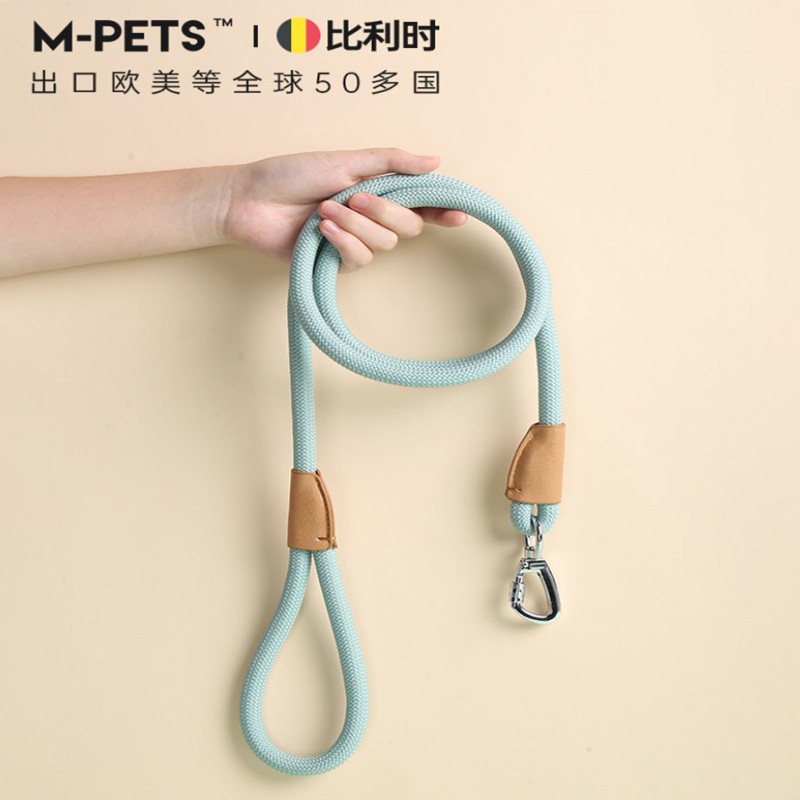 MPETS狗狗牵引绳小型泰迪中大型犬金毛通用狗链宠物柯基遛狗绳子