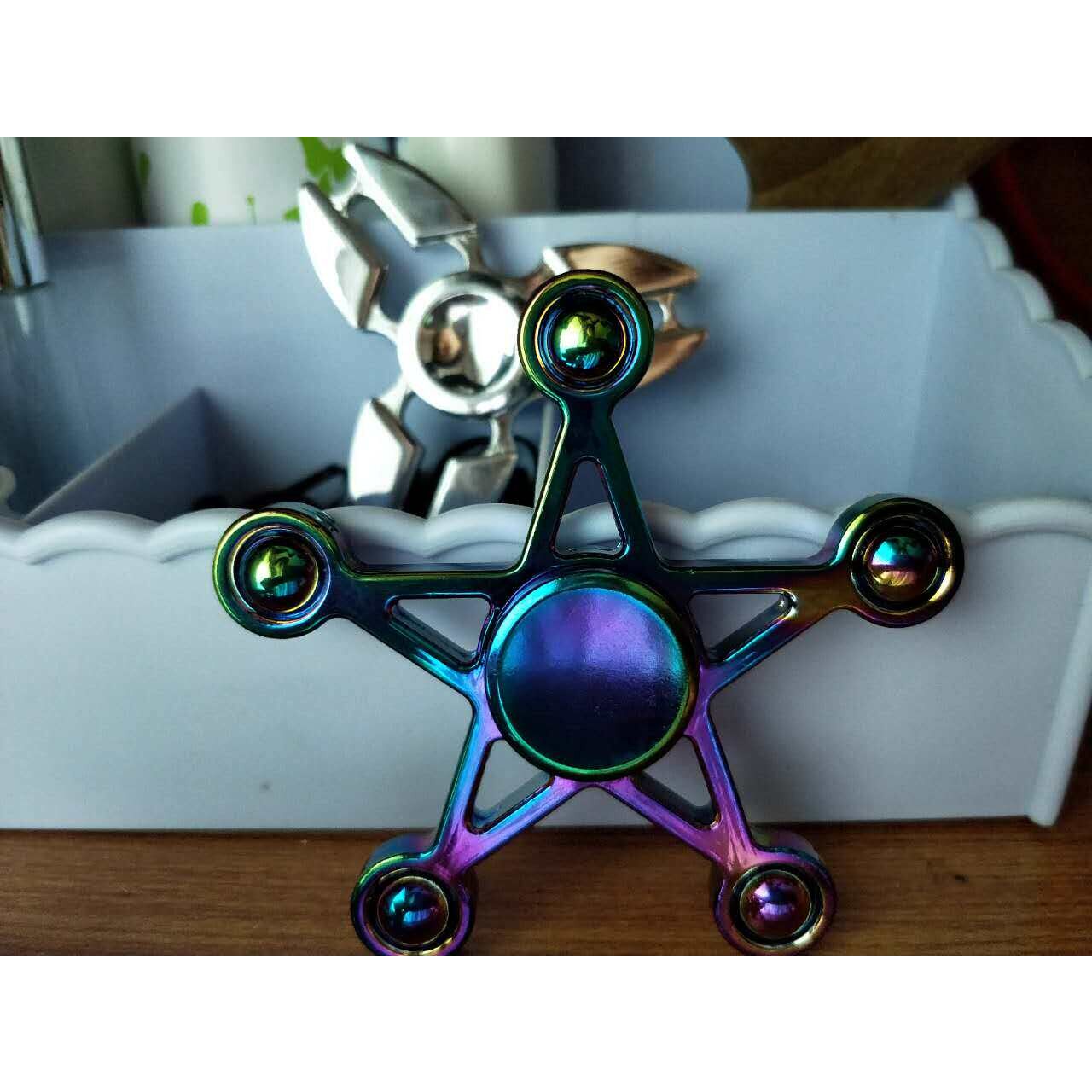 指尖陀螺手指陀螺儿童减压手转指间陀螺成人炫彩送礼佳品
