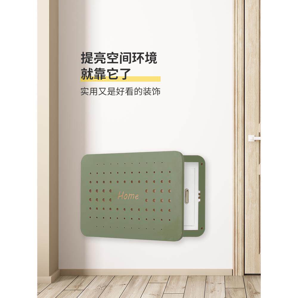 弱电箱遮挡遮丑盖板散热 入户光纤多媒体信息箱网络箱装饰遮挡画