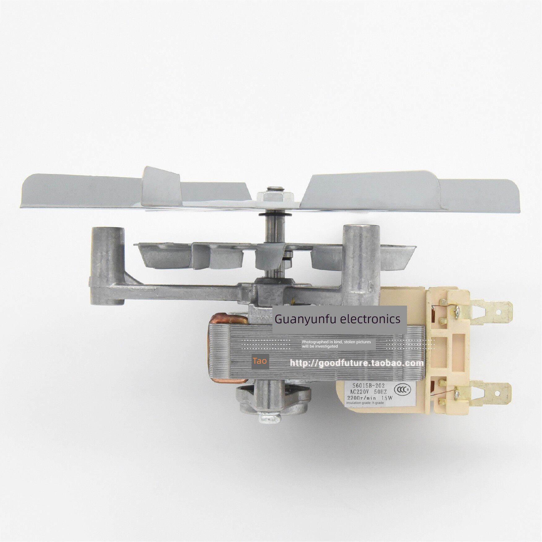 家用商用电烤箱烘箱蒸烤箱电机通风机耐高温S6015 YJ6015 220V 50