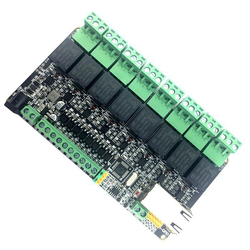 8路网路继电器/远程控制开关/乙太网/RS485/ModbusTCP/RTU/可程式
