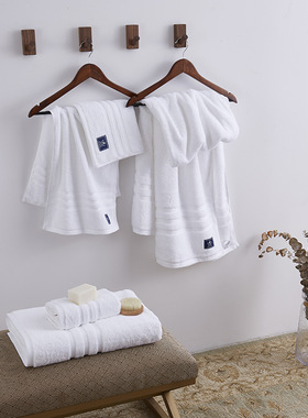 星级酒店16S螺旋缎档民宿毛巾白色150g毛巾面巾 柔软洗脸毛巾