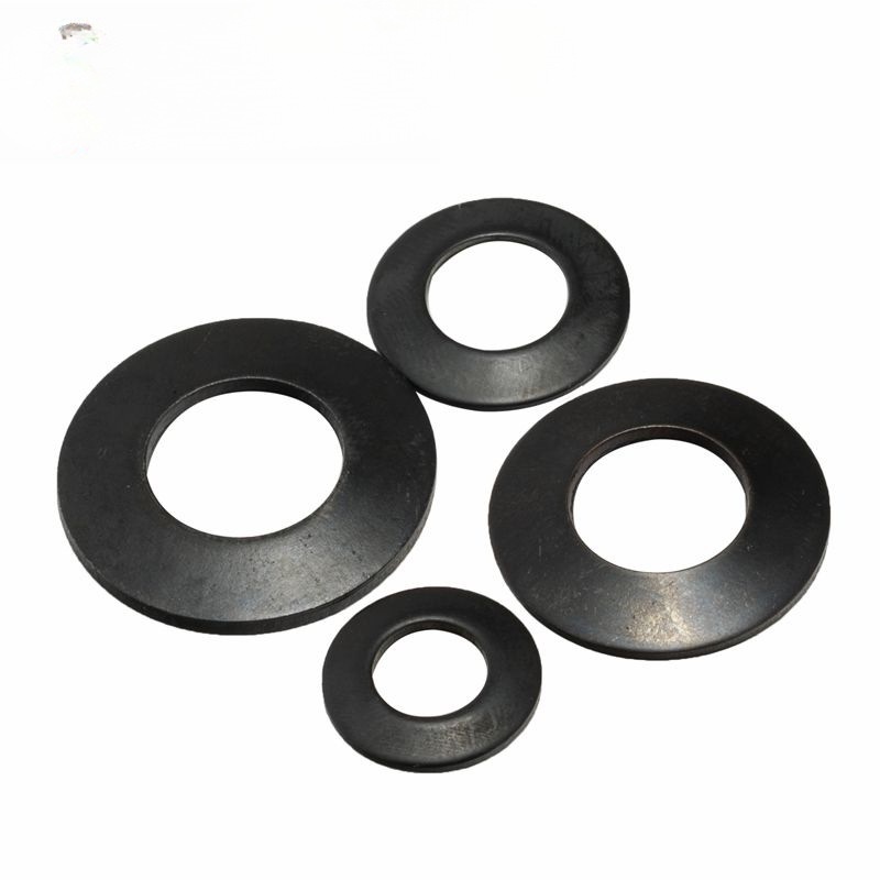 65锰材质黑蝶形垫圈碟簧锁紧垫圈蝶形弹簧垫圈M4M5M6M8M10M12-M36