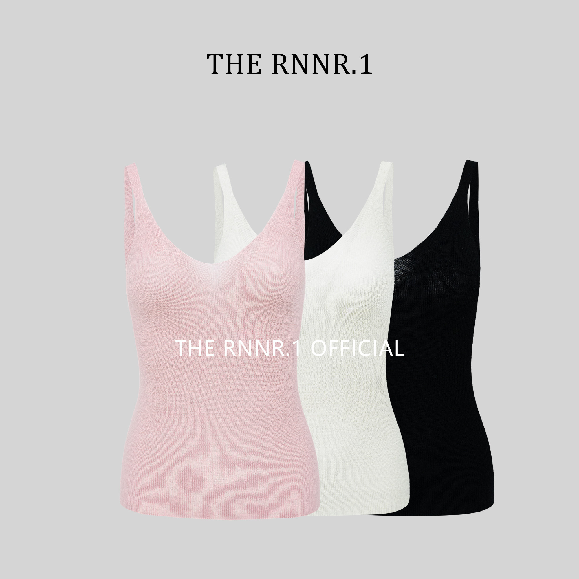THE RNNR.1必入！精纺 超细羊毛 V领 修身  显瘦 3色 羊毛背心