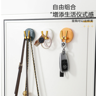 神器挂墙放牙杯挂钩单个免打孔家用洗漱牙具 电动牙刷置物架壁挂式