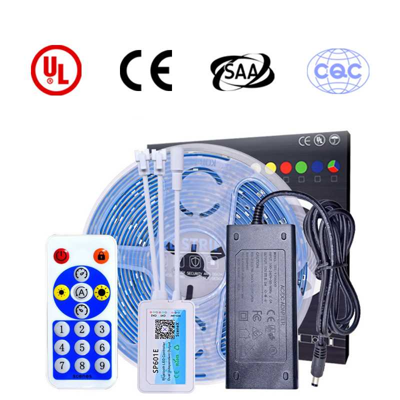 音乐手机APP控制灯带套装 2835RGB 5050RGB 灯带灯条七彩套装