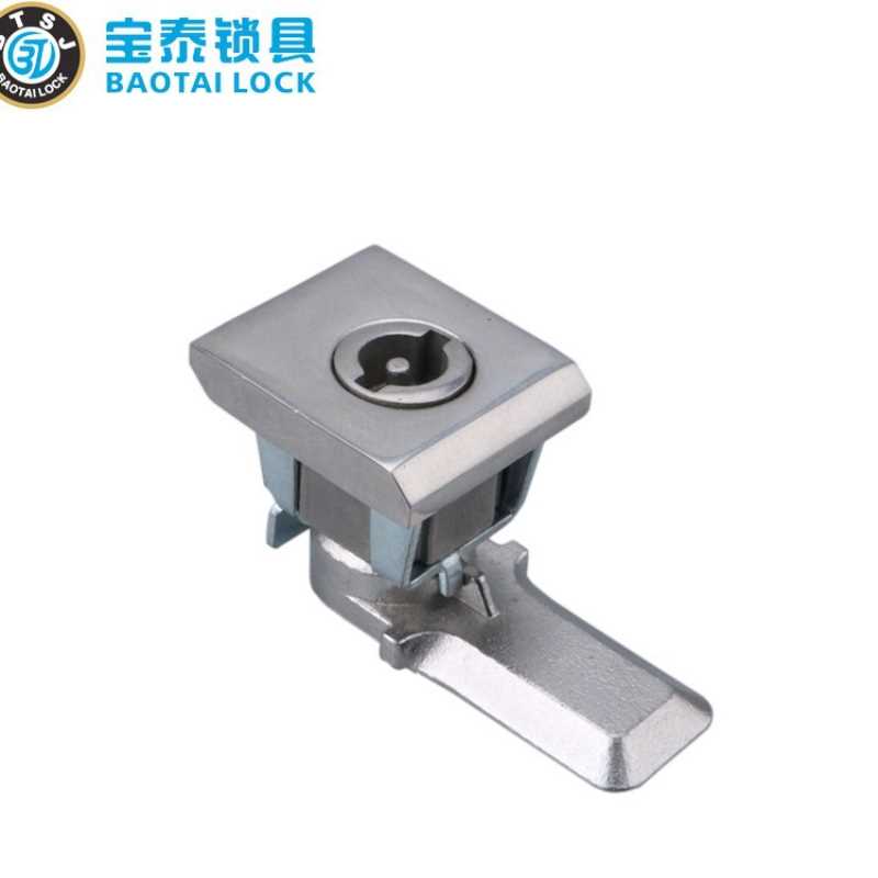 宝泰锁具MS813不锈钢机箱机柜门锁具圆柱锁工业柜锁开关电器柜锁