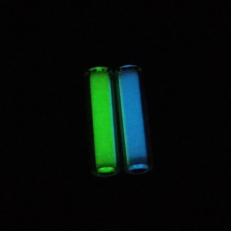 食肉者氚气管25年发光3*11mm信号灯3*25mm氚管氚气灯棒 diy吊坠礼