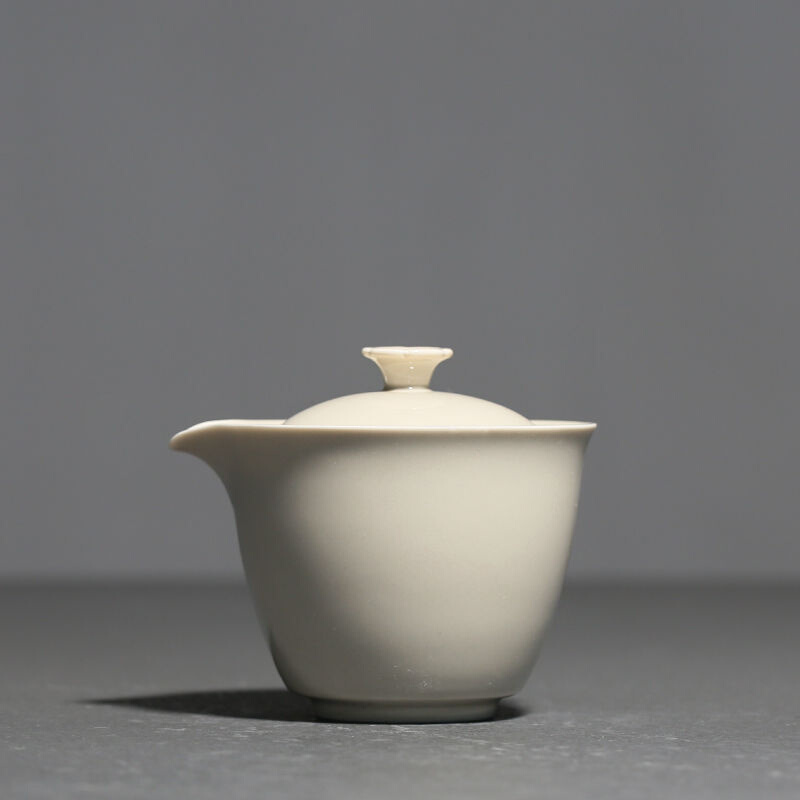 草木灰小茶壶复古手抓壶陶瓷泡茶壶小号中式