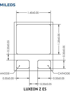 LXZ2 4090 3 4000K 90显指 LUXEON Z ES 2016大功率LED灯珠
