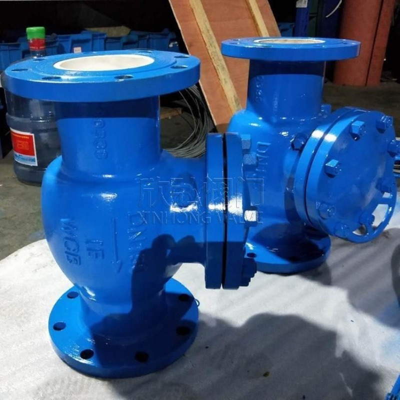 PH44TC陶瓷排渣止回阀 补偿式 摆动 气动 落料 欣弘阀门