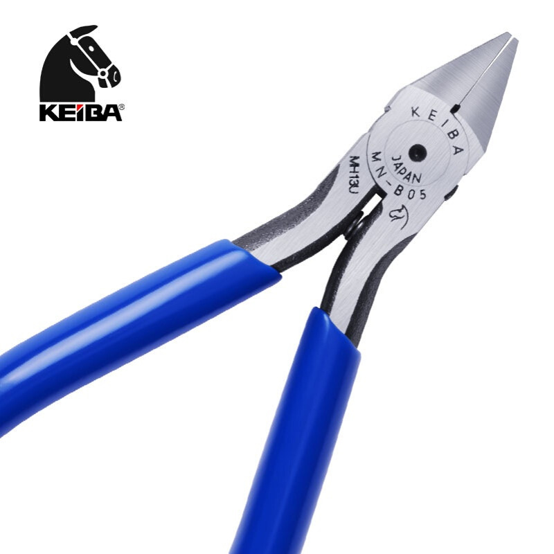 马牌MN-B05斜口钳斜嘴钳偏口钳电子CR-V70C材质5英寸薄刀口100mm