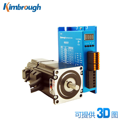 两相60刹车闭环步进电机套装  力矩2.1/3.0/4.5/4.8/5.5Nm